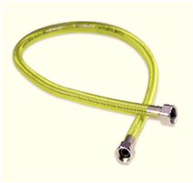 灶具连接管-RKRQ08T系列  透明管（包塑，土豪金色）